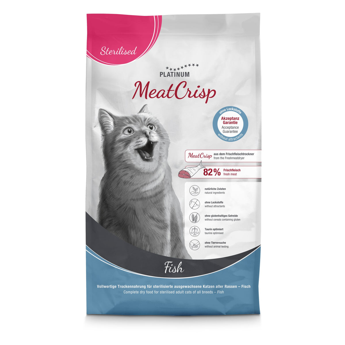 Platinum Cat Sterilized Fish 1.5 kg