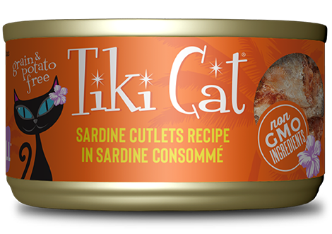 Tiki Cat Sardine Cutlets in Sardine Consomme