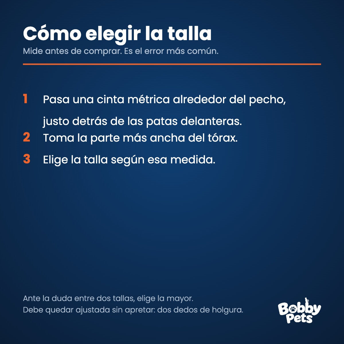Cómo elegir la talla — Julius-K9 Speed Harness — Arnés deportivo